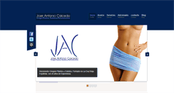 Desktop Screenshot of joseacaicedoplastica.com